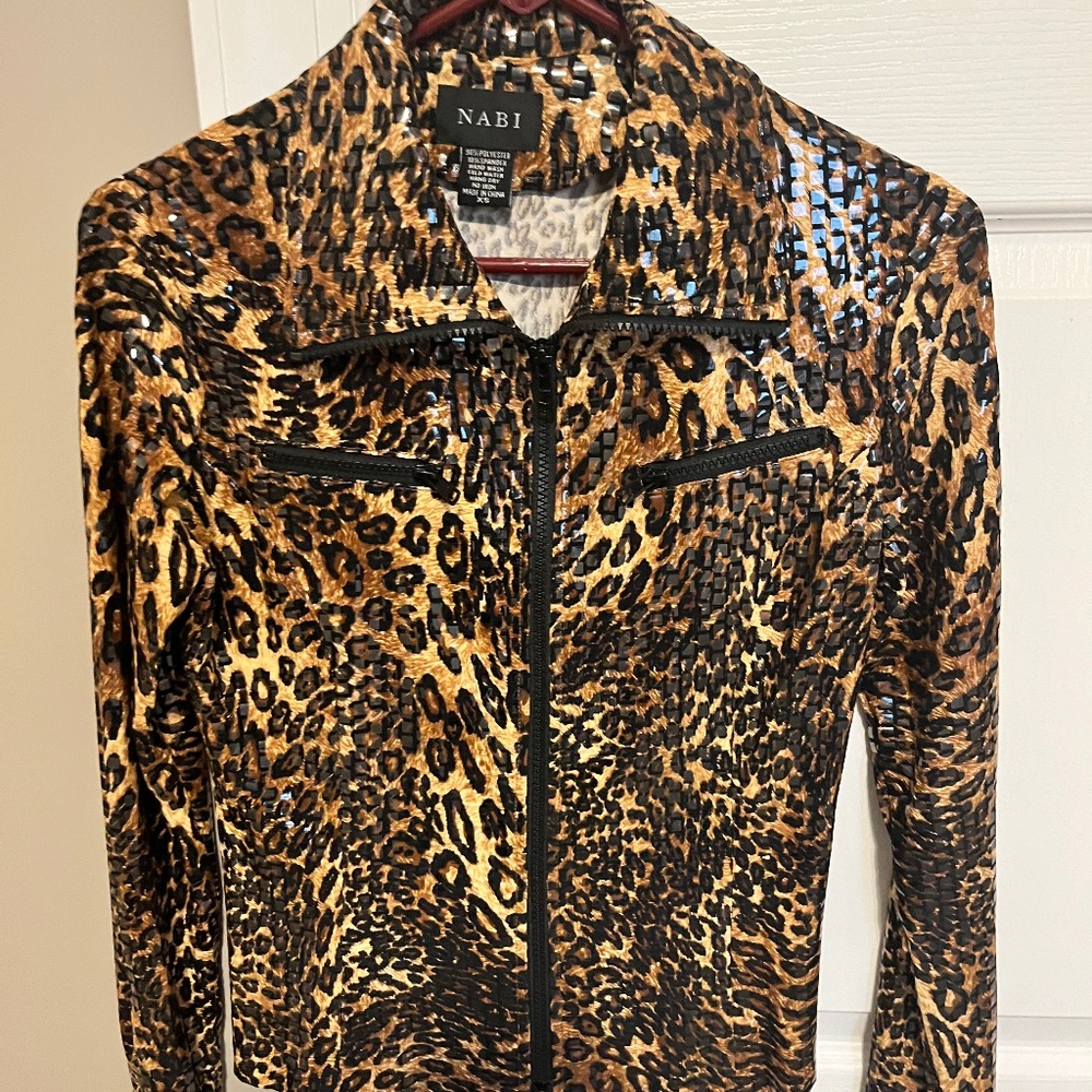 Leopard jacket shirt
